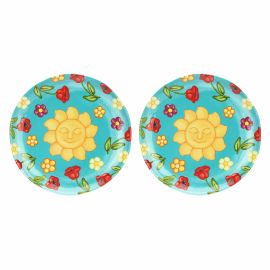 Set of 2 Estate Fantastica melamine fruit plates