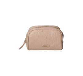 Sempre con me beige faux leather bag