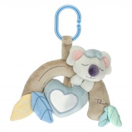 Crib rattle for baby boy with Koala soft toy