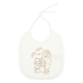 THUN & OVS Lama baby girl's bib in organic cotton
