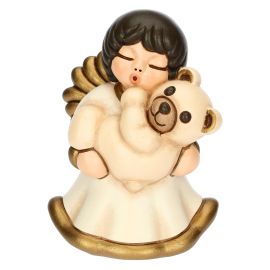 Ceramic Angel with standing Teddy