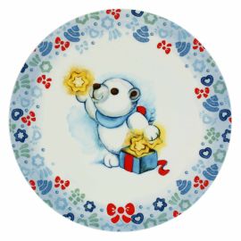 Dolce Inverno multipurpose plate with Paul the Polar Bear