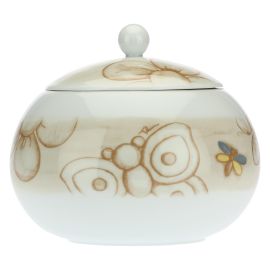 Elegance porcelain biscuit jar