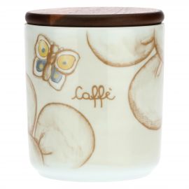 Elegance porcelain coffee jar