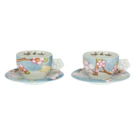 Set of 2 Fiori Di Pesco cups