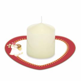 Dolce Natale candle with candle plate