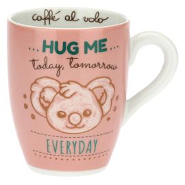 Henkelbecher mit Koala - Hug me today, tomorrow, everyday