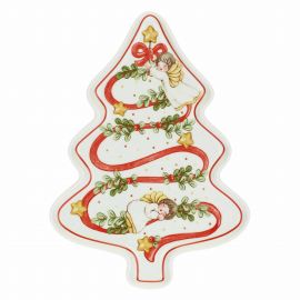 Sweet Christmas tree-shaped plate