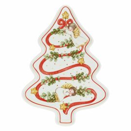 Sweet Christmas tree-shaped plate