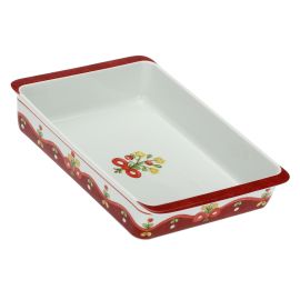 Sweet Christmas oven and microwave safe rectangular dish