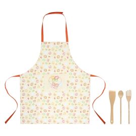 Set mit Schürze und Kochlöffel Grace