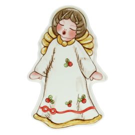 Piatto Sweet Christmas a forma di angelo