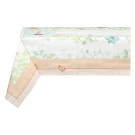 Fiori e Fantasia 10 to 12-place stain-resistant tablecloth