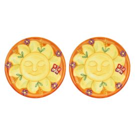 Set of 2 Estate Fantastica pizza plates