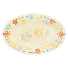 Mare da amare melamine oval tray