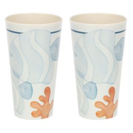Mare da amare set of 2 melamine glass cups