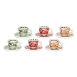 Set 6 tazzine espresso in porcellana AbbracciAMI