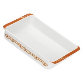 AbbracciAMI porcelain rectangular baking tray, large