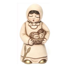 Beige woman with bread basket Jubilee Crib