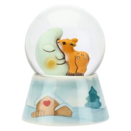 Medium snowball fawn and moon