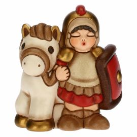 Soldier with horse for Traditional Nativity Scene