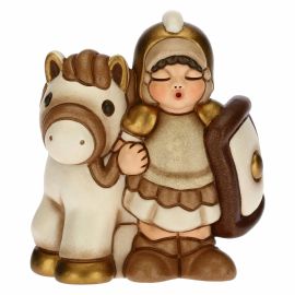 Soldier with horse for Traditional Nativity Scene