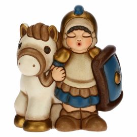 Soldier with horse for Traditional Nativity Scene