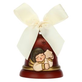 Limited Edition 2022 red bell, angel with star