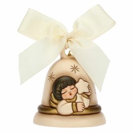 Limited Edition 2022 beige bell, angel with star