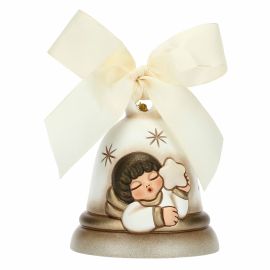 Limited Edition 2022 white bell, angel with star