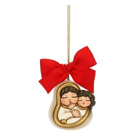 Madonna with Baby Jesus Christmas decoration, large