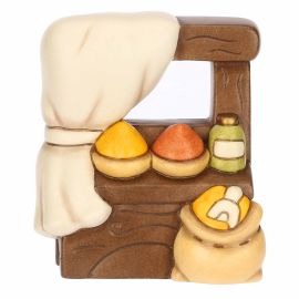 Presepe Classico ceramic spice stall