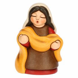 Presepe Classico Ceramic fabric seller