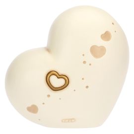 Vaso a forma di cuore in ceramica