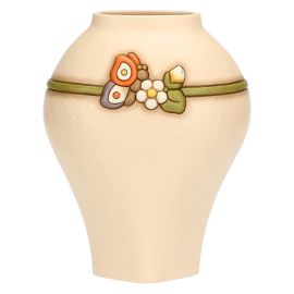 Country Bloom Butterfly Ceramic Vase, Large