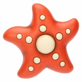 Ceramic starfish