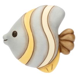 3D striped fish ceramic tile, small