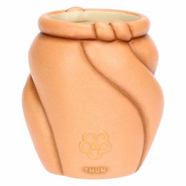 Twist ceramic vase, small