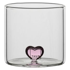 Set 2 bicchierini in vetro con cuore