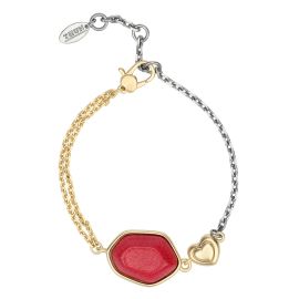 Bracelet with ceramic stone and heart