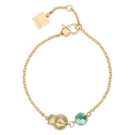 Bracelet with ladybug and bead