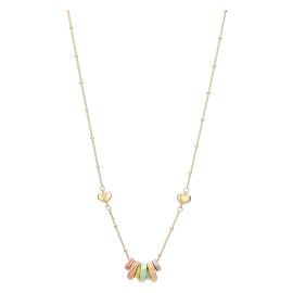 Collana con anellini smaltati