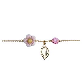Bracciale Crystal Leaf