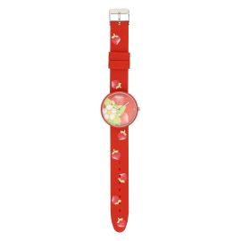 Armbanduhr Country mit Erdbeeren, emailliertes Metallgehäuse