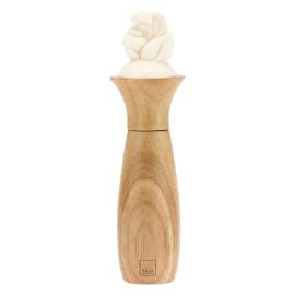 Elegance salt-pepper mill with bluebells
