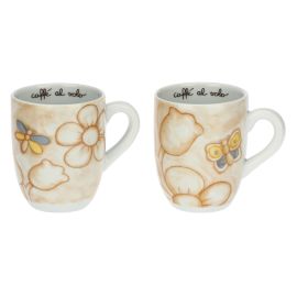 Set mit 2 Henkelbechern Elegance
