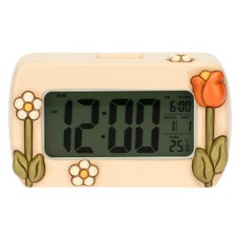 Happy Country ceramic digital table clock