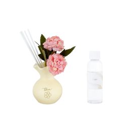 Mini-Diffusor-Geschenkbox mit Blumen, Taupe