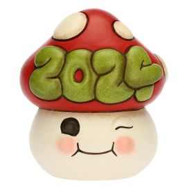 Ceramic Happy New Year 2024 Ronnie Mushroom