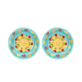 Set of 2 Estate Fantastica melamine soup plates